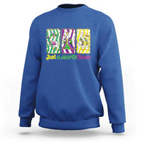 Mardi Gras Goose Sweatshirt Just A Mardi Goose