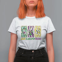 Mardi Gras Goose T Shirt For Women Just A Mardi Goose