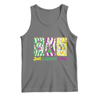 Mardi Gras Goose Tank Top Just A Mardi Goose
