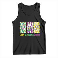 Mardi Gras Goose Tank Top Just A Mardi Goose