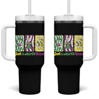 Mardi Gras Goose Tumbler With Handle Just A Mardi Goose