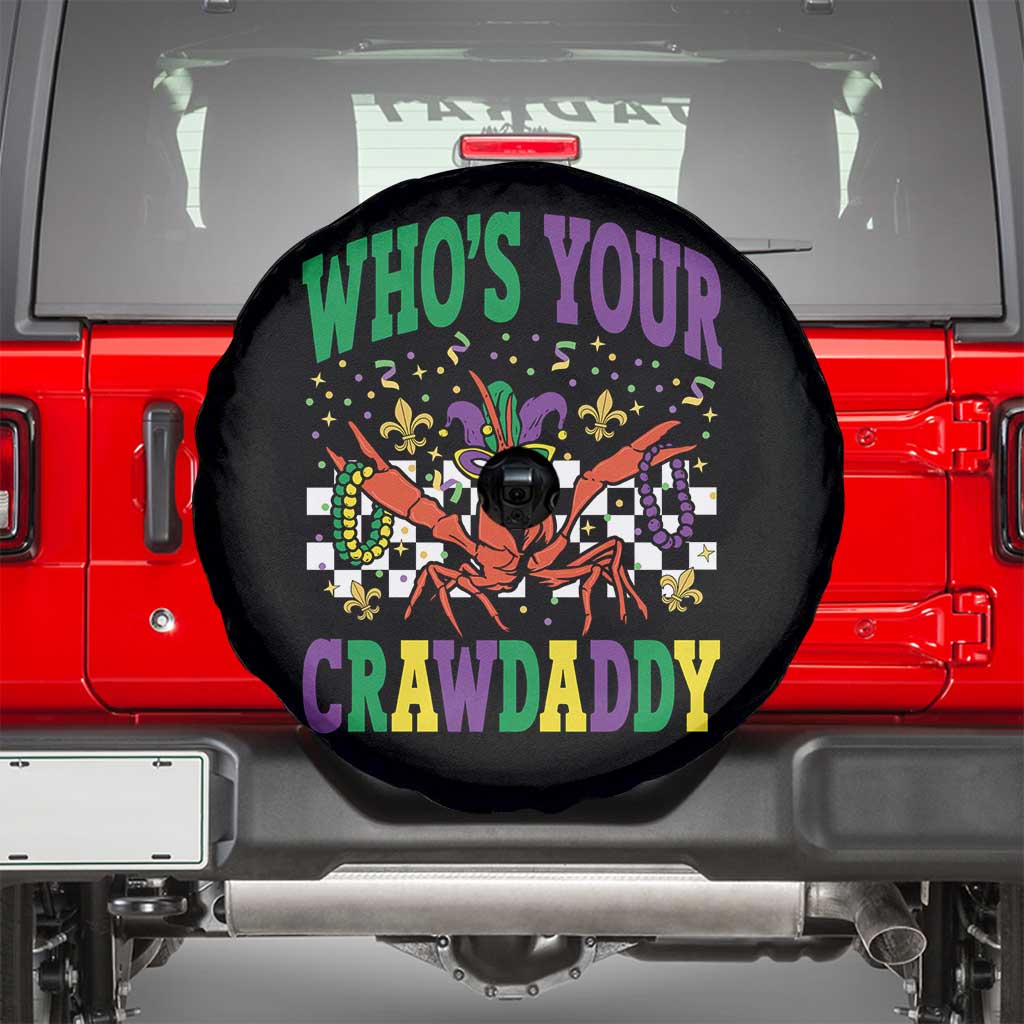 Mardi Gras Crawfish Spare Tire Cover Who Is Your Crawdaddy
