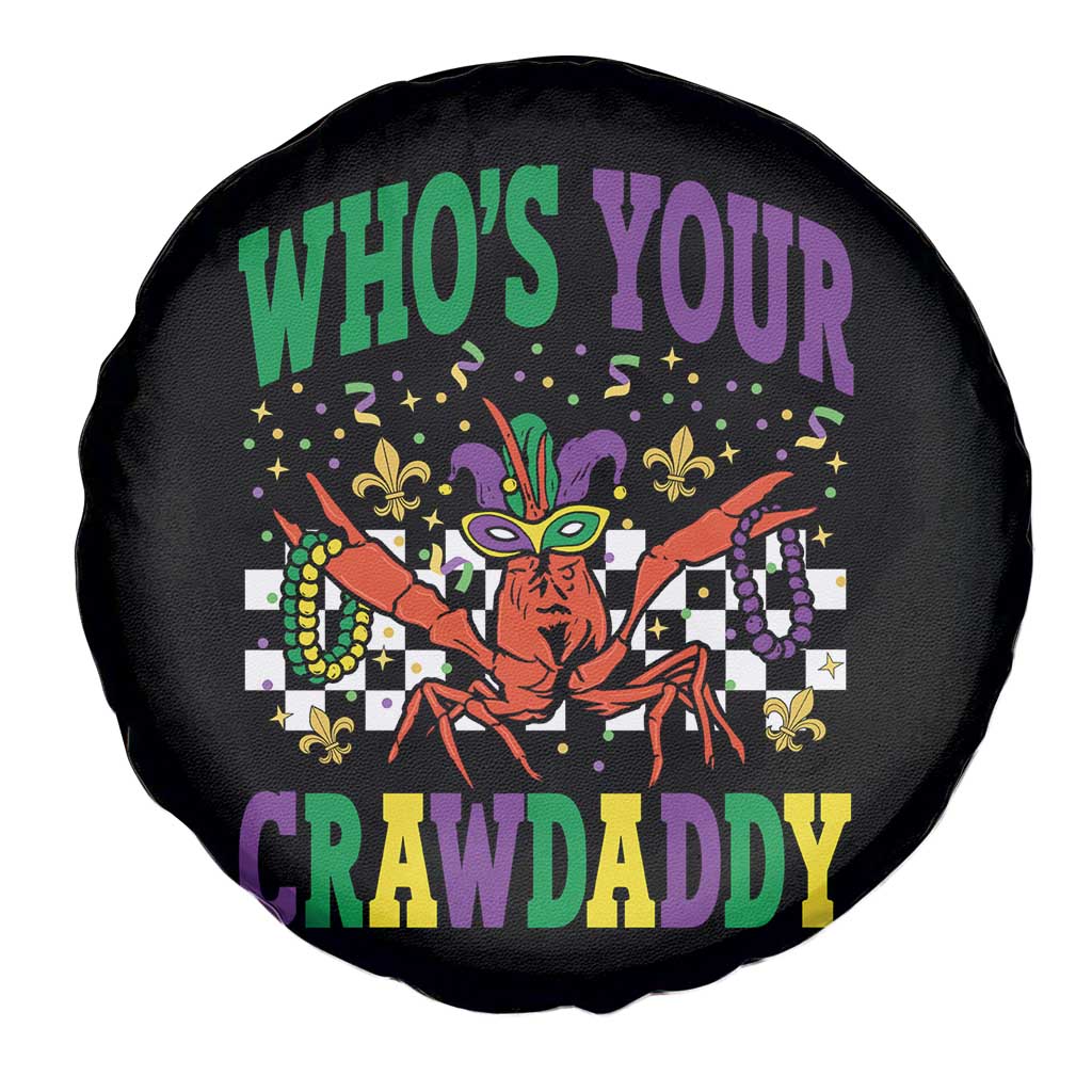 Mardi Gras Crawfish Spare Tire Cover Who Is Your Crawdaddy