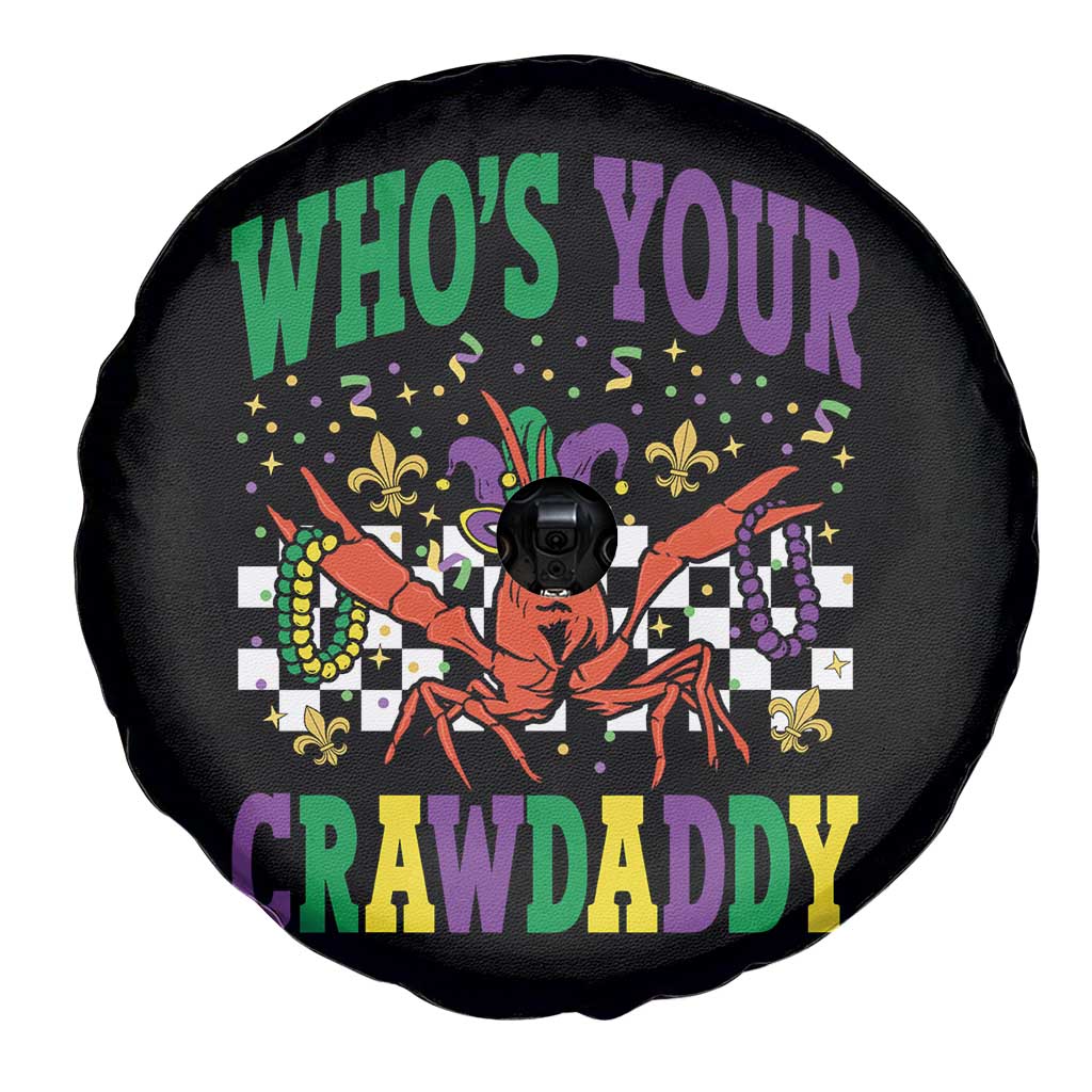 Mardi Gras Crawfish Spare Tire Cover Who Is Your Crawdaddy