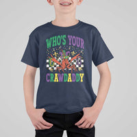 Mardi Gras Crawfish T Shirt For Kid Who Is Your Crawdaddy