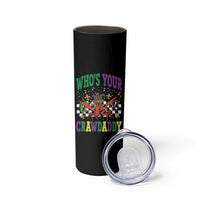 Mardi Gras Crawfish Skinny Tumbler Who Is Your Crawdaddy