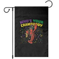 Mardi Gras Crawfish Garden Flag Who Is Your Crawdaddy Carnival Party