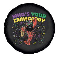 Mardi Gras Crawfish Spare Tire Cover Who Is Your Crawdaddy Carnival Party