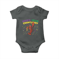 Mardi Gras Crawfish Baby Onesie Who Is Your Crawdaddy Carnival Party