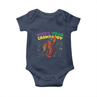 Mardi Gras Crawfish Baby Onesie Who Is Your Crawdaddy Carnival Party