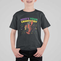 Mardi Gras Crawfish T Shirt For Kid Who Is Your Crawdaddy Carnival Party