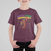 Mardi Gras Crawfish T Shirt For Kid Who Is Your Crawdaddy Carnival Party