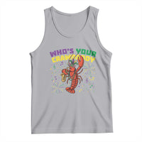 Mardi Gras Crawfish Tank Top Who Is Your Crawdaddy Carnival Party
