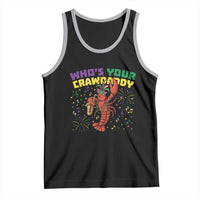Mardi Gras Crawfish Tank Top Who Is Your Crawdaddy Carnival Party