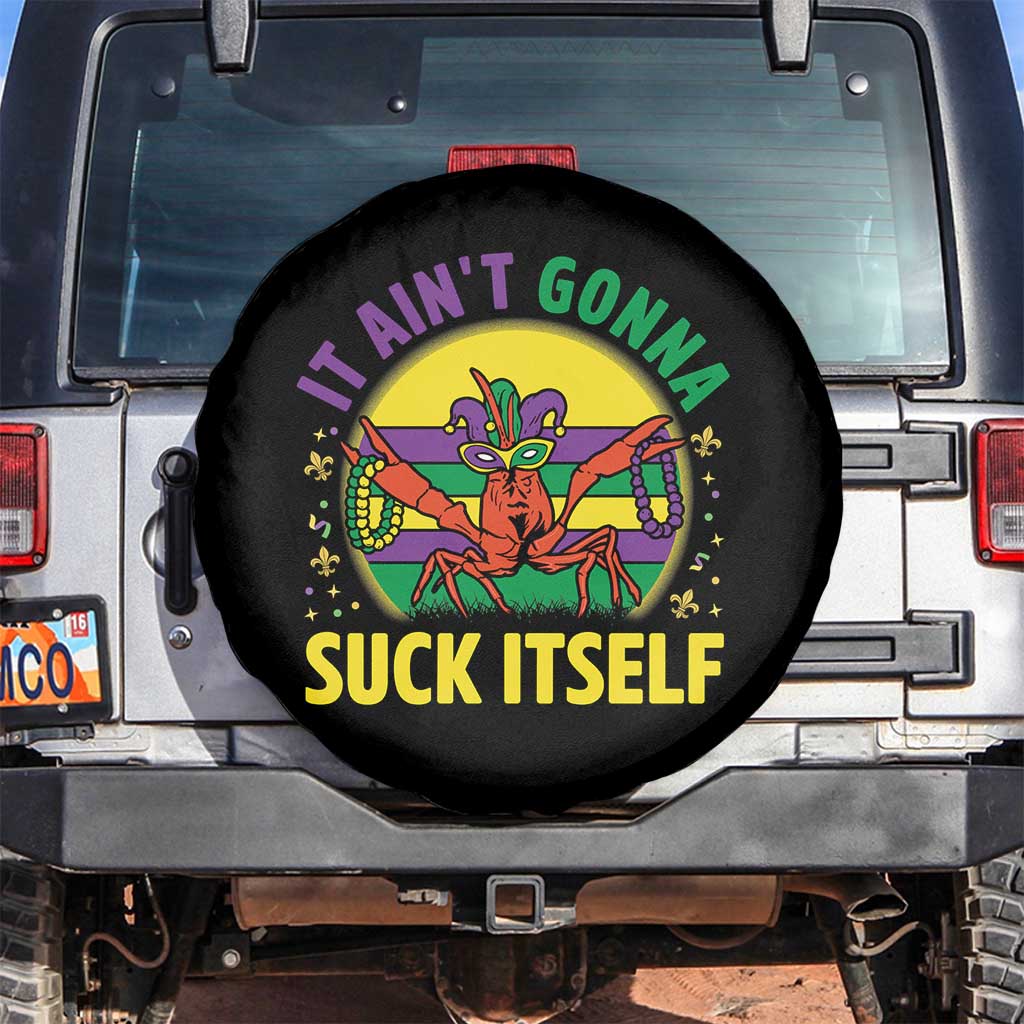 Mardi Gras Crawfish Spare Tire Cover It Ain't Gonna Suck Itself