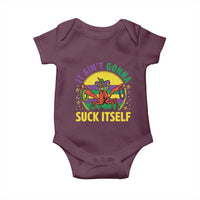 Mardi Gras Crawfish Baby Onesie It Ain't Gonna Suck Itself