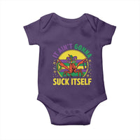Mardi Gras Crawfish Baby Onesie It Ain't Gonna Suck Itself