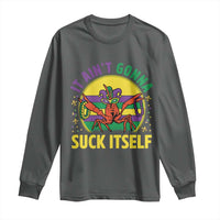 Mardi Gras Crawfish Long Sleeve Shirt It Ain't Gonna Suck Itself