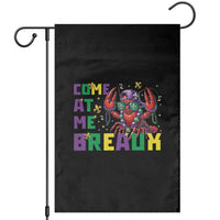 Mardi Gras Crawfish Garden Flag Come At Me Breaux