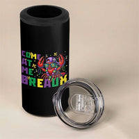 Mardi Gras Crawfish 4 in 1 Can Cooler Tumbler Come At Me Breaux