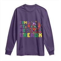 Mardi Gras Crawfish Long Sleeve Shirt Come At Me Breaux
