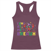 Mardi Gras Crawfish Racerback Tank Top Come At Me Breaux
