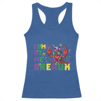Mardi Gras Crawfish Racerback Tank Top Come At Me Breaux