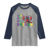 Mardi Gras Crawfish Raglan Shirt Come At Me Breaux