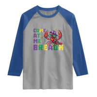 Mardi Gras Crawfish Raglan Shirt Come At Me Breaux