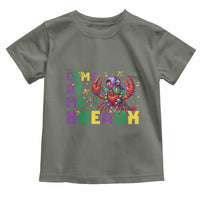 Mardi Gras Crawfish Toddler T Shirt Come At Me Breaux