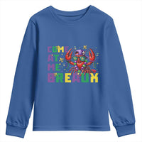 Mardi Gras Crawfish Youth Sweatshirt Come At Me Breaux