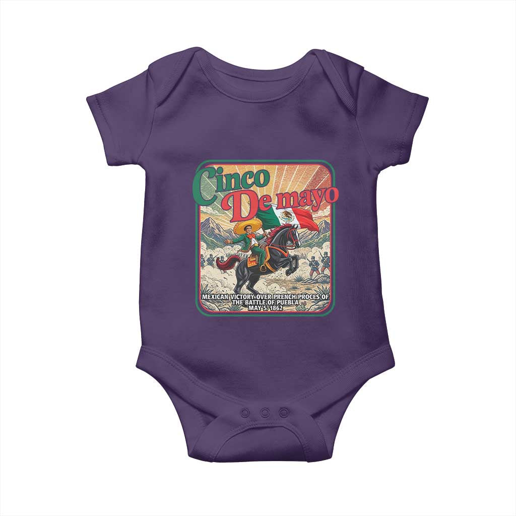 Cinco de Mayo Battle of Puebla Baby Onesie Mexican Victory History 1862