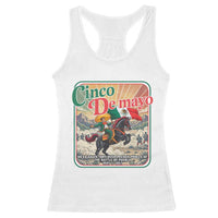 Cinco de Mayo Battle of Puebla Racerback Tank Top Mexican Victory History 1862