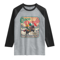 Cinco de Mayo Battle of Puebla Raglan Shirt Mexican Victory History 1862