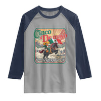 Cinco de Mayo Battle of Puebla Raglan Shirt Mexican Victory History 1862