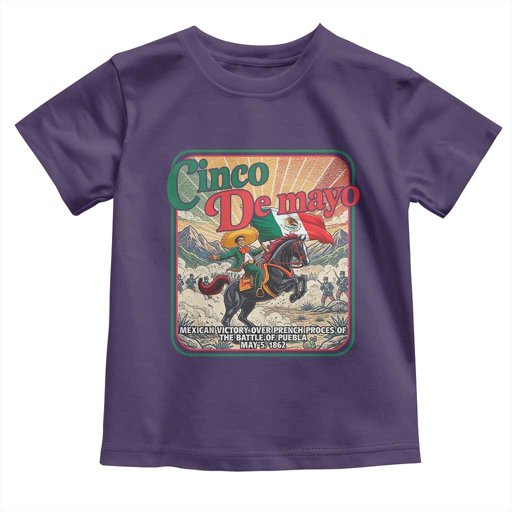 Cinco de Mayo Battle of Puebla Toddler T Shirt Mexican Victory History 1862