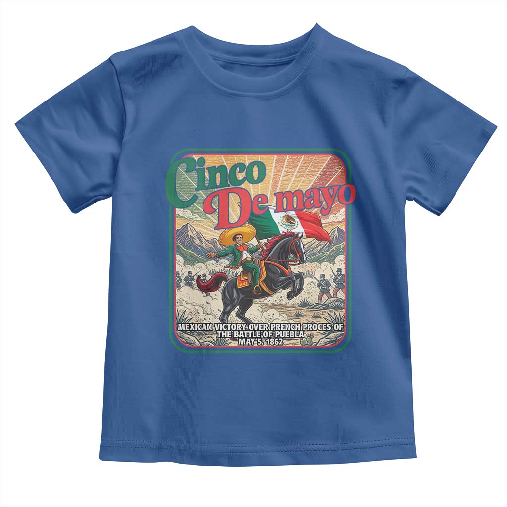 Cinco de Mayo Battle of Puebla Toddler T Shirt Mexican Victory History 1862