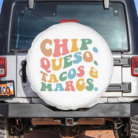 Chips Queso Tacos & Margs Spare Tire Cover Cinco De Mayo Mexican Food Margarita Lover