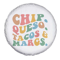 Chips Queso Tacos & Margs Spare Tire Cover Cinco De Mayo Mexican Food Margarita Lover