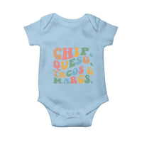 Chips Queso Tacos & Margs Baby Onesie Cinco De Mayo Mexican Food Margarita Lover