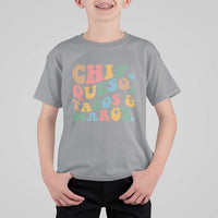 Chips Queso Tacos & Margs T Shirt For Kid Cinco De Mayo Mexican Food Margarita Lover