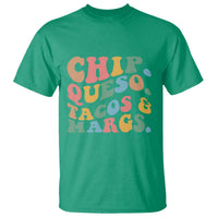 Chips Queso Tacos & Margs T Shirt Cinco De Mayo Mexican Food Margarita Lover