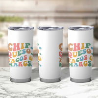 Chips Queso Tacos & Margs Tumbler Cup Cinco De Mayo Mexican Food Margarita Lover