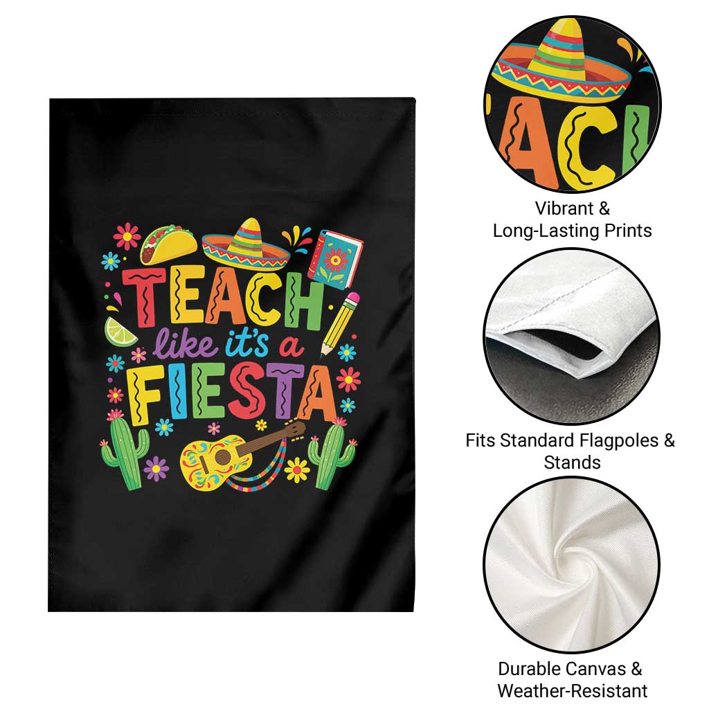 Cinco De Mayo Teacher Garden Flag Teach Like Its A Fiesta