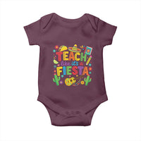 Cinco De Mayo Teacher Baby Onesie Teach Like Its A Fiesta