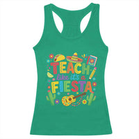 Cinco De Mayo Teacher Racerback Tank Top Teach Like Its A Fiesta