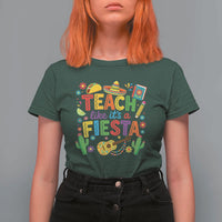 Cinco De Mayo Teacher T Shirt For Women Teach Like Its A Fiesta
