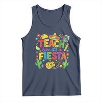 Cinco De Mayo Teacher Tank Top Teach Like Its A Fiesta
