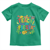 Cinco De Mayo Teacher Toddler T Shirt Teach Like Its A Fiesta