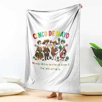 Cinco de Mayo Mexican Victory Throw Blanket Silly Goose Festive Heritage Puebla Battle 1862